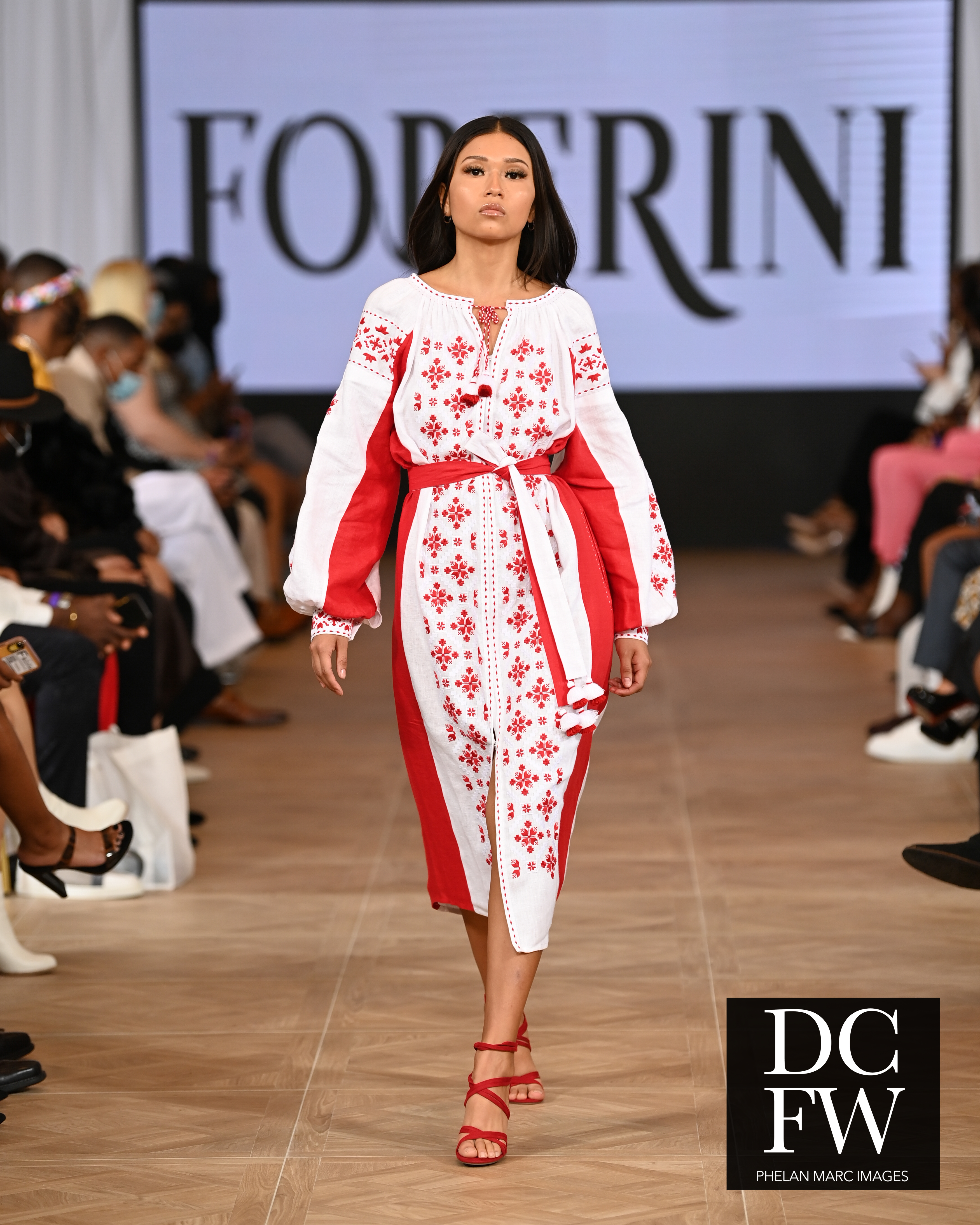 FOBERINI presented designer embroidery at DC Fashion Week